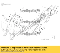 896813, Aprilia, plaque d'immatriculation, Nouveau