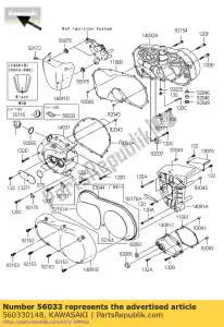 kawasaki 560330148 etykieta-instrukcja, pojemno?? oleju vn900 - Dół