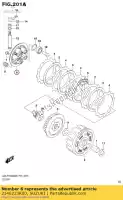 2146223K00, Suzuki, tarcza, ci?nienie sprz?g?a suzuki gsxr150rfx gsxr150rf gsxs125mlx gsxs125ml gsxr125xa gsxs125xa gsxr125a 150 125 , Nowy