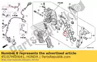 45107MGH641, Honda, zuiger a, 25 honda vfr vfrx vfrxd 1200, Nieuw