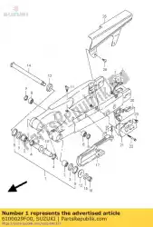 Here you can order the no description available from Suzuki, with part number 6100029F00: