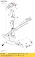 3481031J00, Suzuki, zespó? miernika, paliwo suzuki  dl 1000 2014 2015 2016 2018, Nowy