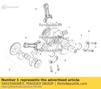 1A0193604E5, Piaggio Group, krukas, gewichtsklasse e5 aprilia ksua0 rs 660 abs (apac) tuono 660 (apac) zd4ksa00, zd4kvh, zd4ksg zd4ksue0 zd4ztpiag 660 2020 2021 2022, Nieuw