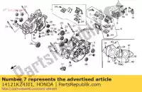 14121KZ4J01, Honda, stop, membraan honda cr  r crm cr125r 125 , Nieuw