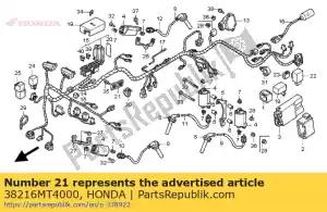 Honda 38216MT4000 beugel, zekeringkast - Onderkant