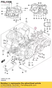 Suzuki 1130239830 ensemble de carter - La partie au fond