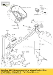 Tutaj możesz zamówić ? Ruba, gniazdo, 5x14 zx1400a6f od Kawasaki , z numerem części 921531286: