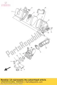 yamaha 1P6E44531000 giunto, filtro dell'aria 1 - Il fondo