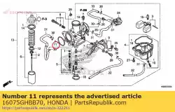 Here you can order the oring, 2. 4x29 from Honda, with part number 16075GHBB70: