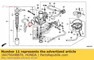 honda 16075GHBB70 oring, 2,4x29 - Dół