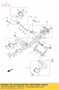 yamaha 1PLH33220000 lampeggiatore dell'obiettivo 2 - Il fondo