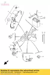 Ici, vous pouvez commander le cap assy auprès de Yamaha , avec le numéro de pièce 5DSF46100100: