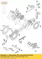 58310001044, KTM, rueda trasera 2,50x18 'hizo ktm  adventure competition duke e egs enduro exc lc lc4 rally rallye rxc six super 350 400 450 620 640 660 1994 1995 1996 1997 1998 1999 2000 2002 2003 2004 2005 2006 2007 2020, Nuevo