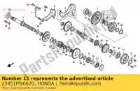 23451MS6620, Honda, engranaje, m-3 honda xl transalp v vt shadow c xl600v vt600c 600 , Nuevo