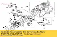 37800MGJD01, Honda, eenheid brandstof honda cbf  a f fa ft cbf1000f cbf1000fa cbf1000fsa cbf1000fta cbf1000fs cbf1000ft 1000 , Nieuw