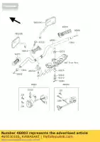 460030180, Kawasaki, encargarse de kawasaki zrx  c zrx1100 1100 , Nuevo