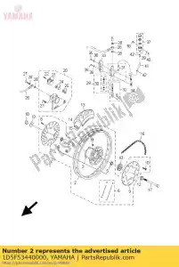 yamaha 1D5F53440000 aro - Lado inferior