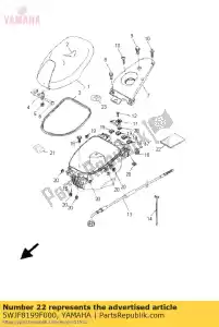 yamaha 5WJF8199F000 om yq50 (y) - Lado inferior