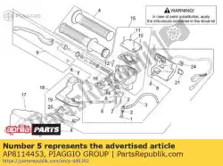 gaskabel van Piaggio Group, met onderdeel nummer AP8114453, bestel je hier online: