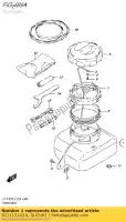 9211131G10, Suzuki, corpo, scatola frontale suzuki  lt a 450 500 700 750 2007 2008 2009 2010 2011 2012 2016 2017 2018 2019, Nuovo