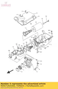 yamaha 90467160A400 spinacz - Dół