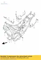 4175034C00, Suzuki, buis suzuki gsx  f gsxr u3 fu fu2 x xu2 w anniversary u2 u1 xu3 sp r gsx750f gsx600fuu2 gsx600f 600 750 , Nieuw