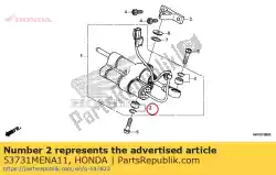 dragende comp. Van Honda, met onderdeel nummer 53731MENA11, bestel je hier online: