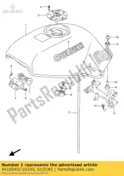 Here you can order the fueltank from Suzuki, with part number 4410045C1024V: