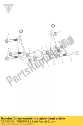 Tutaj możesz zamówić p? Ytka ?? Cz? Ca blk od Triumph , z numerem części T2050324: