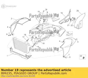 Piaggio Group 899235 ochrona przed gor?cem - Dół