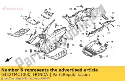 Aquí puede pedir resorte, tapa de combustible de Honda , con el número de pieza 64321MCT000: