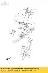 Here you can order the damper from Yamaha, with part number 3C3835130000: