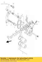 5930026840, Suzuki, piston set suzuki dr 350 1998 1999, New