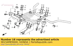 honda 90154ME9000 bout, dop, 8x32 - Onderkant