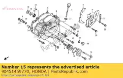 Tutaj możesz zamówić podk? Adka oporowa 13mm od Honda , z numerem części 90451459770: