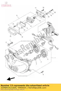 yamaha 3GM841921000 speciale schroef - Onderkant