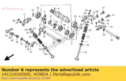 Tutaj możesz zamówić zewn? Trzne sprz? G? O dekompresyjne od Honda , z numerem części 14121KAS900: