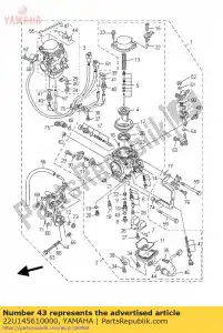 yamaha 22U145610000 joint torique - La partie au fond