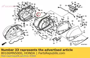 honda 89106MN5000 stay, tool setting(a) - Bottom side