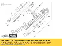 AP8203917, Piaggio Group, stop ring aprilia  sonic 50 1998 1999 2000 2001 2002 2003 2004 2005 2006 2007, Nieuw