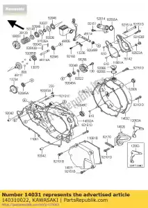 Kawasaki 140310022 generator ok?adek - Dół