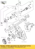 131940013, Kawasaki, embreagem de mão única kawasaki klx  c l d klx110 klx110l 110 , Novo