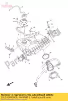 1SL241880000, Yamaha, muffa, serbatoio del carburante yamaha  wr yz 250 450 2014 2015 2016 2017 2018 2019, Nuovo