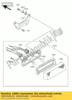 180AA0620, Kawasaki, bolt-upset-ws comune kawasaki eliminator gpx gpz klf zl zx 300 400 550 600 1985 1986 1987 1988 1989 1990 1993 1995 2000 2001 2002 2003 2004 2005 2006, Nuovo