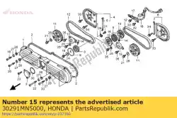 Ici, vous pouvez commander le rotor, pulseur auprès de Honda , avec le numéro de pièce 30291MN5000: