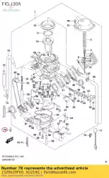 Tutaj możesz zamówić ? Ruba, przesta? Od Suzuki , z numerem części 1329629F00: