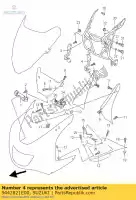 9442821E00, Suzuki, staffa, ftg, l suzuki rf 600 900 1993 1994 1995 1996 1997 1998, Nuovo