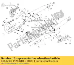 Qui puoi ordinare d. 48 morsetto da Piaggio Group , con numero parte B063293: