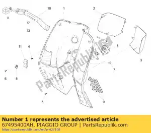 Piaggio Group 67495400AH scudo - Il fondo