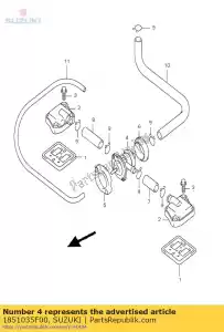 suzuki 1851035F00 valve assy,air - Bottom side